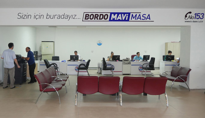 Bordo Mavi Masa’da sınırsız hizmet