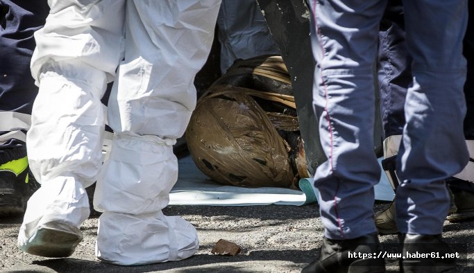 Çöpten kesilmiş ayak çıktı!