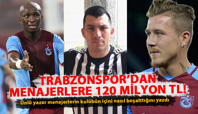 Trabzonspor'dan menajerlere 120 Milyon TL!