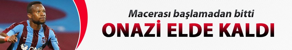 Onazi elde kaldı