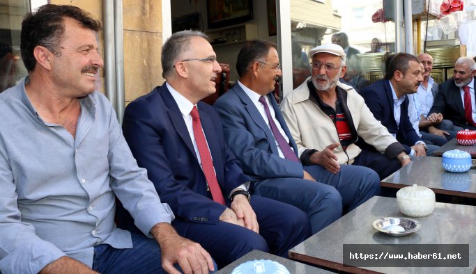 Bakanlar Özhaseki ve Ağbal kentsel dönüşüm için Bayburt'ta