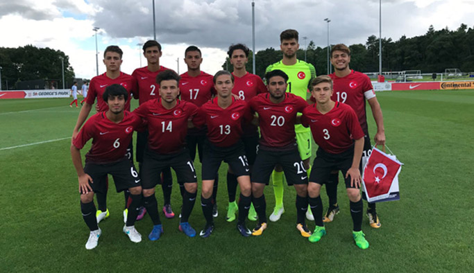 U17 Milli Futbol Takımı, İngiltere’ye kaybetti