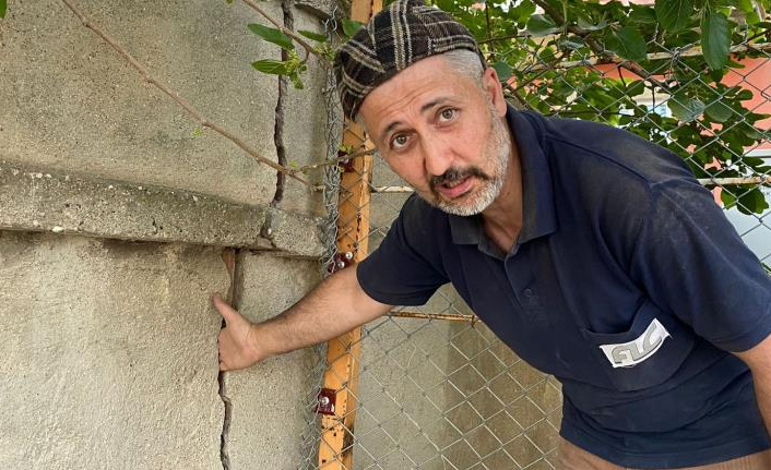 Mahalleli 7 yıldır diken üstünde yaşıyor