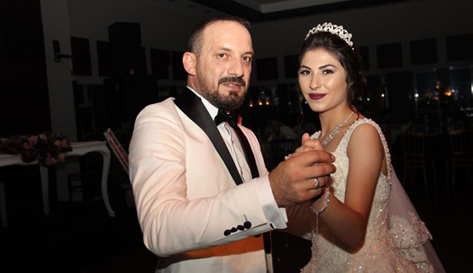 İsmail Erdem ve Mislina Köken dünya evine girdi