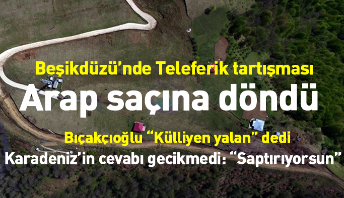 Beşikdüzü'nde teleferik tartışması sürüyor