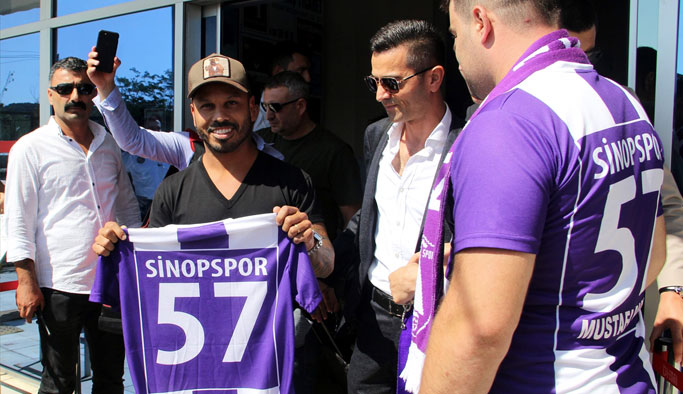 Alanzinho Sinop'ta: Trabzonspor mesajı