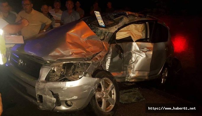 Giresun'da feci kaza : 1 ölü