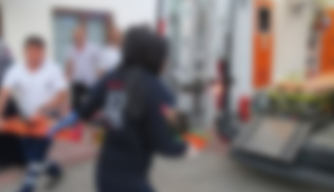 Beşinci kattan yere çakıldı!