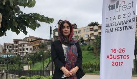 Ünlü oyuncu Afsaneh Trabzon’da!