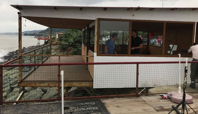 Yomra’da büyük yıkım