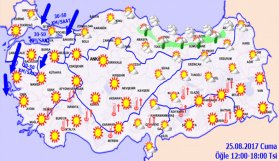 Trabzon'da hava nasıl olacak? 26.08.2017