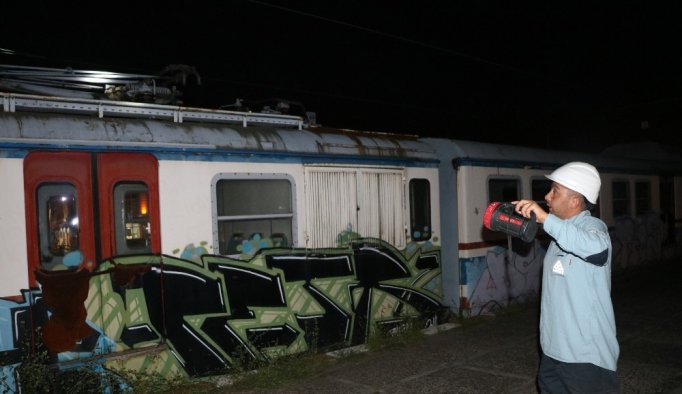 Vagon üzerinde selfie can aldı!