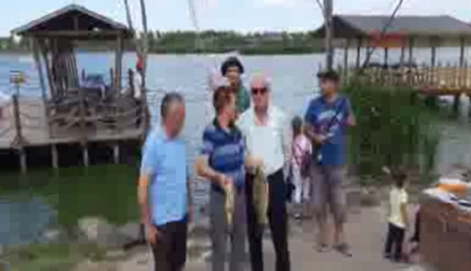 3 kilo 660 gram balık tutup, birinci oldu