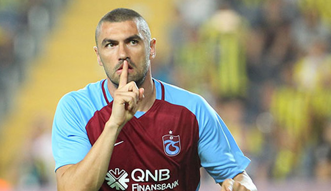 Trabzonspor'da Burak Yılmaz üzüntüsü