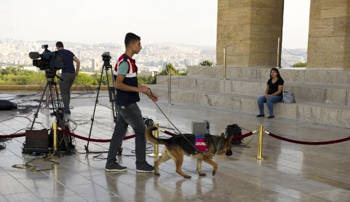Anıtkabir’de yoğun güvenlik önlemleri