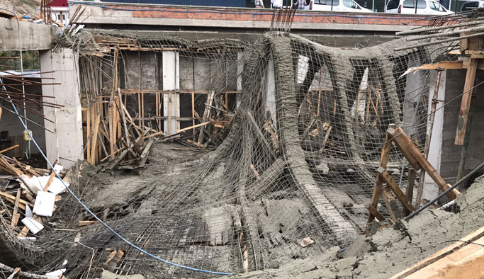 Trabzon'da talihsiz kaza: 1 kişi yaralandı