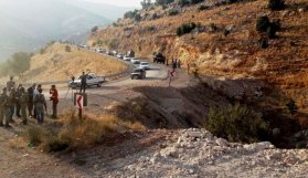 Askeri aracın geçişi sırasında patlama! Ölü ya da yaralı yok - 30 Ağustos 2017