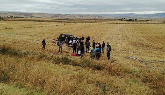 Trabzon'a gelen aile tarlaya uçtu: 1 ölü 3 yaralı