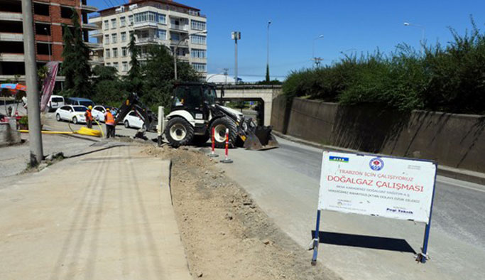 Trabzon'da 78 bin konut ve İşyerine doğalgaz