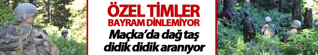 Şehit Eren Bülbül operasyonu bayramda da sürüyor