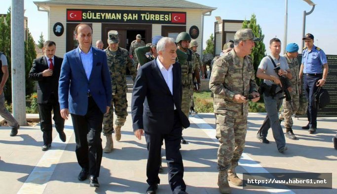 Hulusi Akar, Süleyman Şah Türbesi'nde