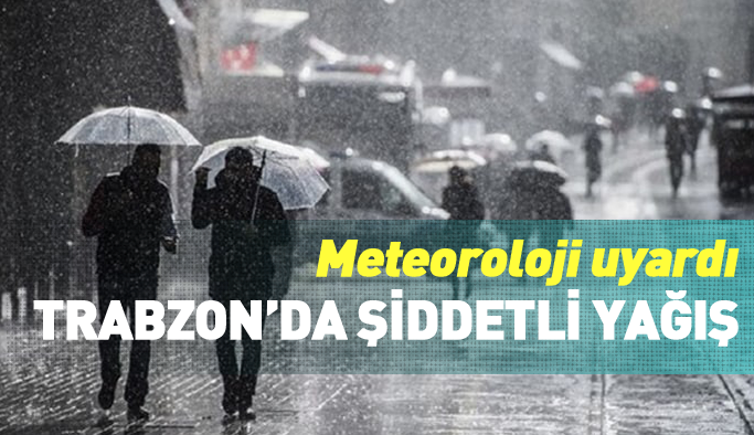 Karadeniz için yağış uyarısı yapıldı. 06.09.2017