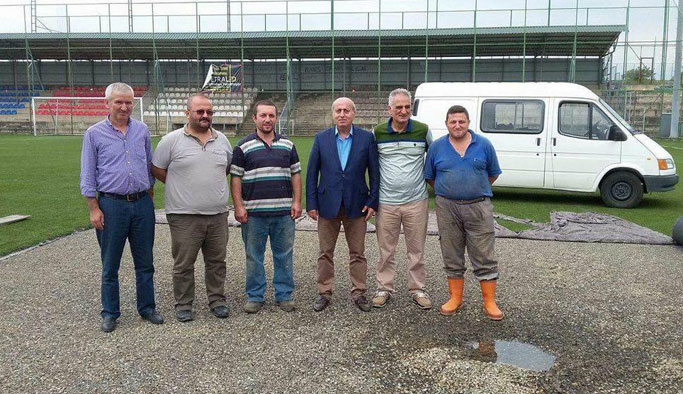 ASKF sahasındaki su sorunu çözülüyor