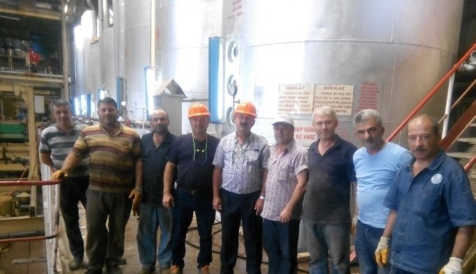4 yıldır çalışmayan fabrikaya işçiler el koydu