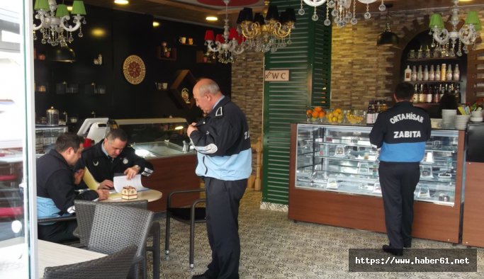 Trabzon'da zabıta denetimleri sürüyor