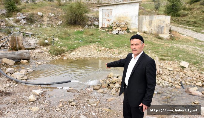 Köylüler içme suyuna hasret