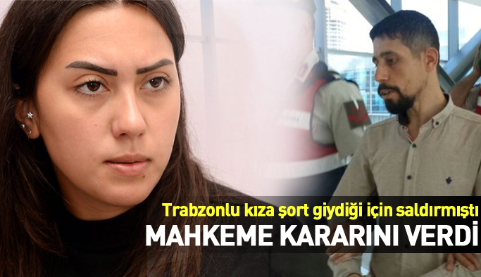 Şortlu kıza saldırı davasında saldırgana tahliye