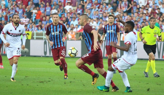 Trabzon maçının ardından cezayı yediler