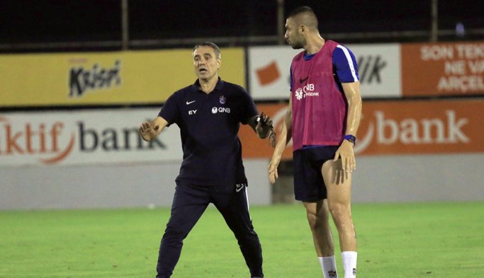 Trabzonspor'un Yıldızından Ersun Yanal'a "Oynamak istiyorum hocam"