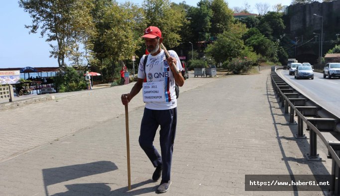 Eren Bülbül'ün mezarını ziyaret için kilometrelerce yol yürüdü