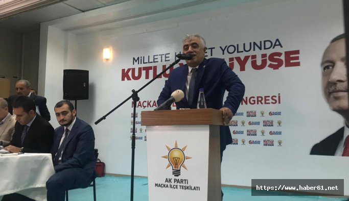 Yeniden seçilen Ak Parti Maçka ilçe başkanından Facebook uyarısı