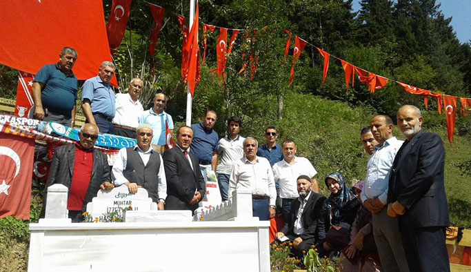 Van’dan Maçka’ya duygu dolu ziyaret