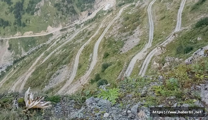 Trabzon'daki bu yol, dünyadaki en tehlikeli yollardan biri
