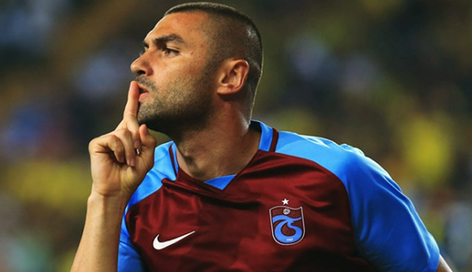 Trabzonspor'da Burak Yılmaz sevinci