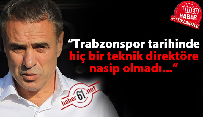 Trabzonspor tarihinde hiç bir teknik direktöre...