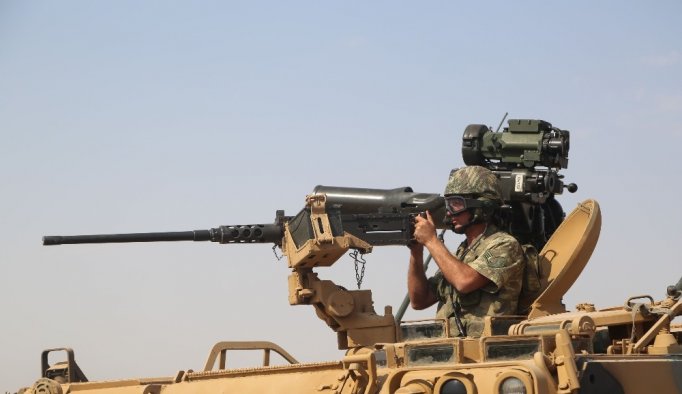 Irak sınırında tatbikat