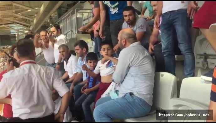 Forması çıkarılan çocuk ve babası konuştu