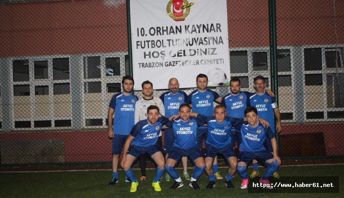 Trabzon medyasının turnuvasında final zamanı