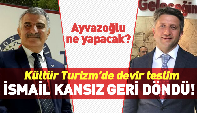 Trabzon'da devir teslim! İsmail Kansız yeniden döndü