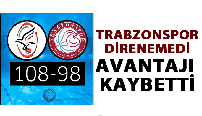 Maç sonucu | Szolnoki Olaj : 108 Trabzonspor : 98