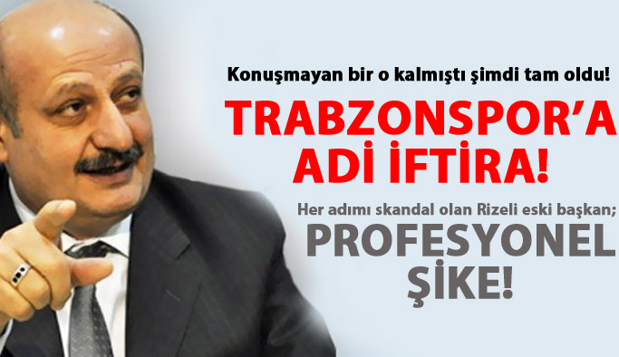 Trabzonspor'a adi iftira! "Profesyonel şike..."