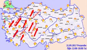 Trabzon'da hava nasıl olacak? 21.09.2017