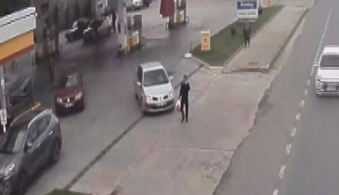 Trabzon'da kazalar kameralara yansıdı