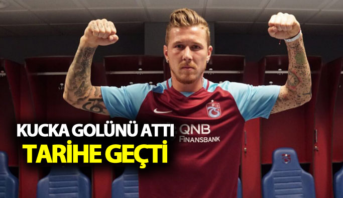 Kucka golünü attı tarihe geçti