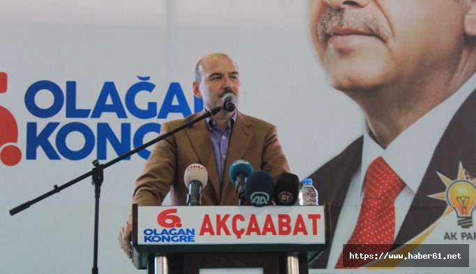 Süleyman Soylu'dan Trabzonspor açıklaması