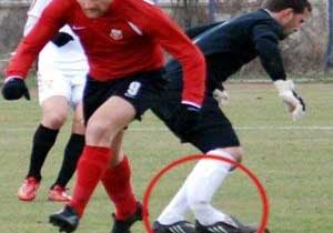 Kalecinin ayağının kırıldığı an